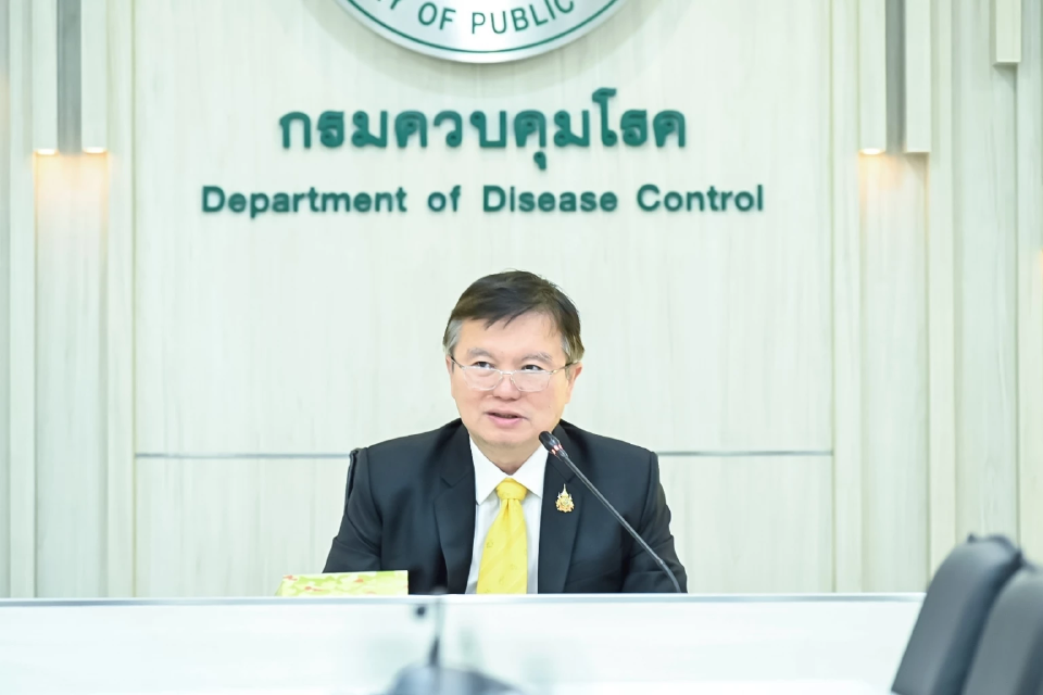 นายแพทย์ภาณุมาศ ญาณเวทย์สกุล อธิบดีกรมควบคุมโรค