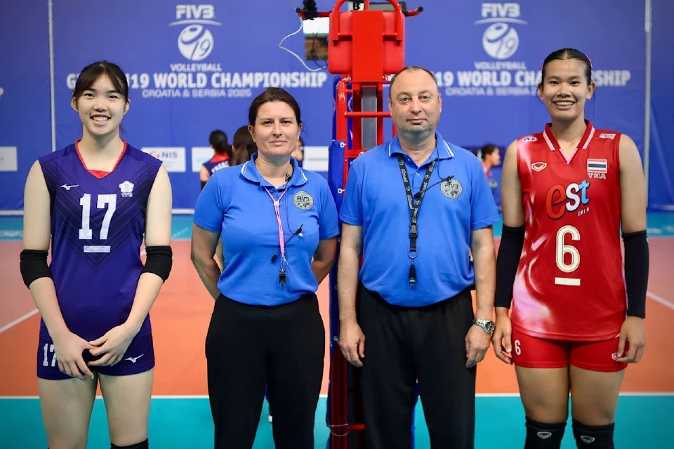 ผลวอลเลย์บอลหญิงไทย U19 ล่าสุด แพ้ ไทเป รอบจัดอันดับศึกชิงแชมป์โลก 2025