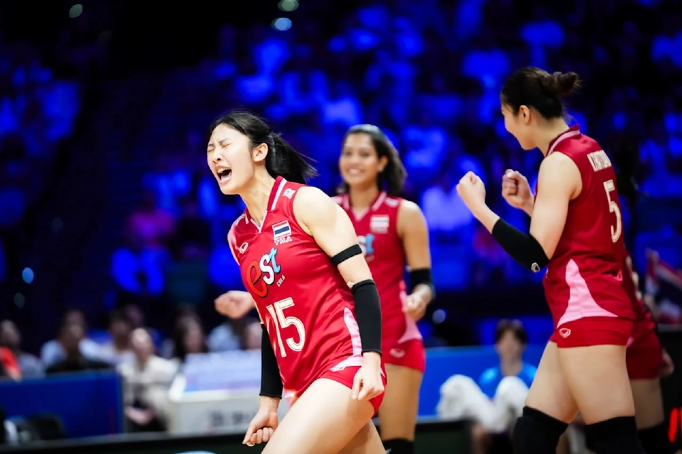 อันดับโลกวอลเลย์บอลหญิงไทย - ตารางคะแนน VNL 2025 ล่าสุด ก่อนลุยสัปดาห์ 3