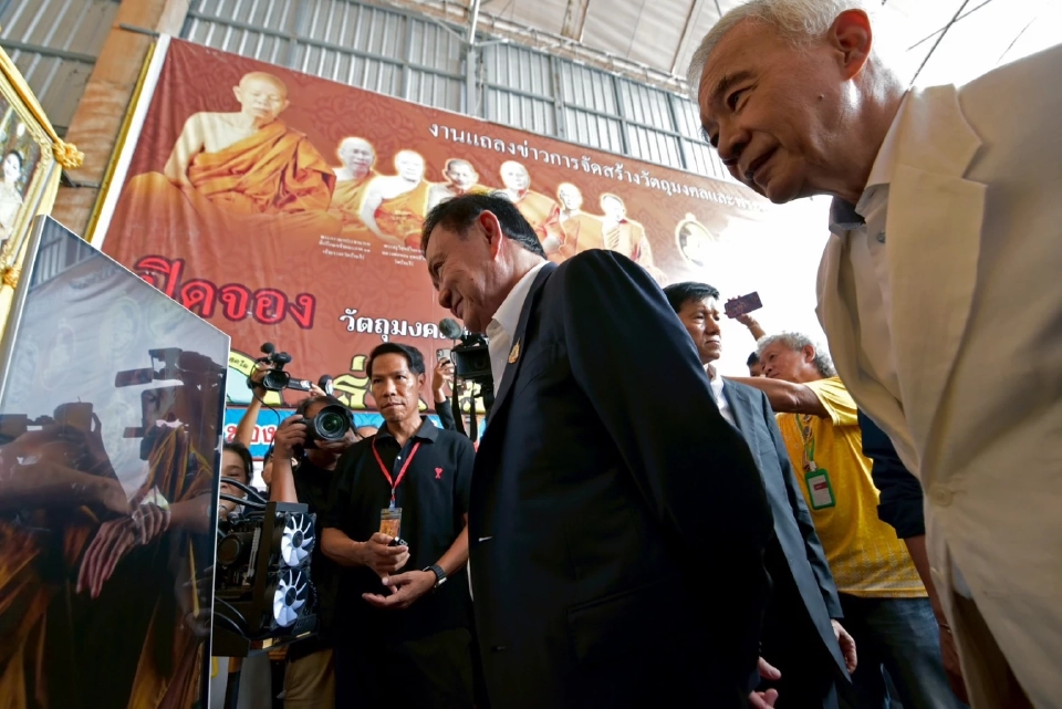 'ทักษิณ' มั่นใจพระดีมีอยู่ 99% ขอคนไทยยังคงศรัทธาพระพุทธศาสนา