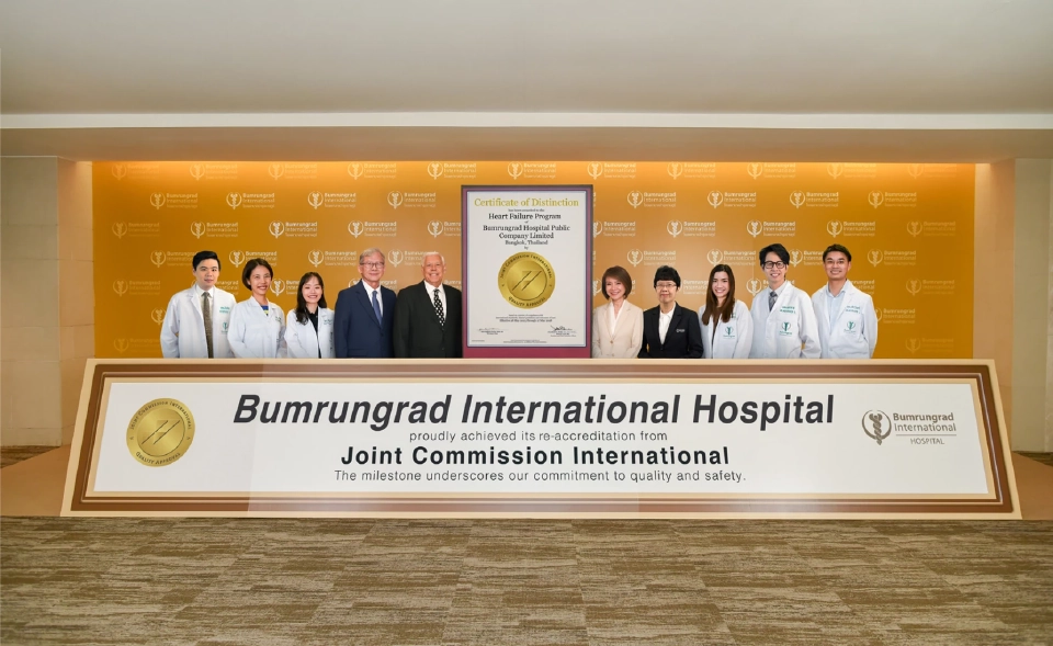 สถาบันโรคหัวใจ-ศูนย์เต้านม รพ.บำรุงราษฎร์ คว้ามาตรฐาน JCI CCPC