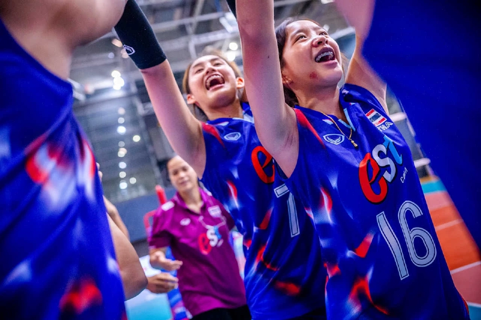 ลิ้งก์ดูถ่ายทอดสดวอลเลย์บอลหญิง u19 \'ไทย vs ไทเป\' ศึกชิงแชมป์โลกวันนี้