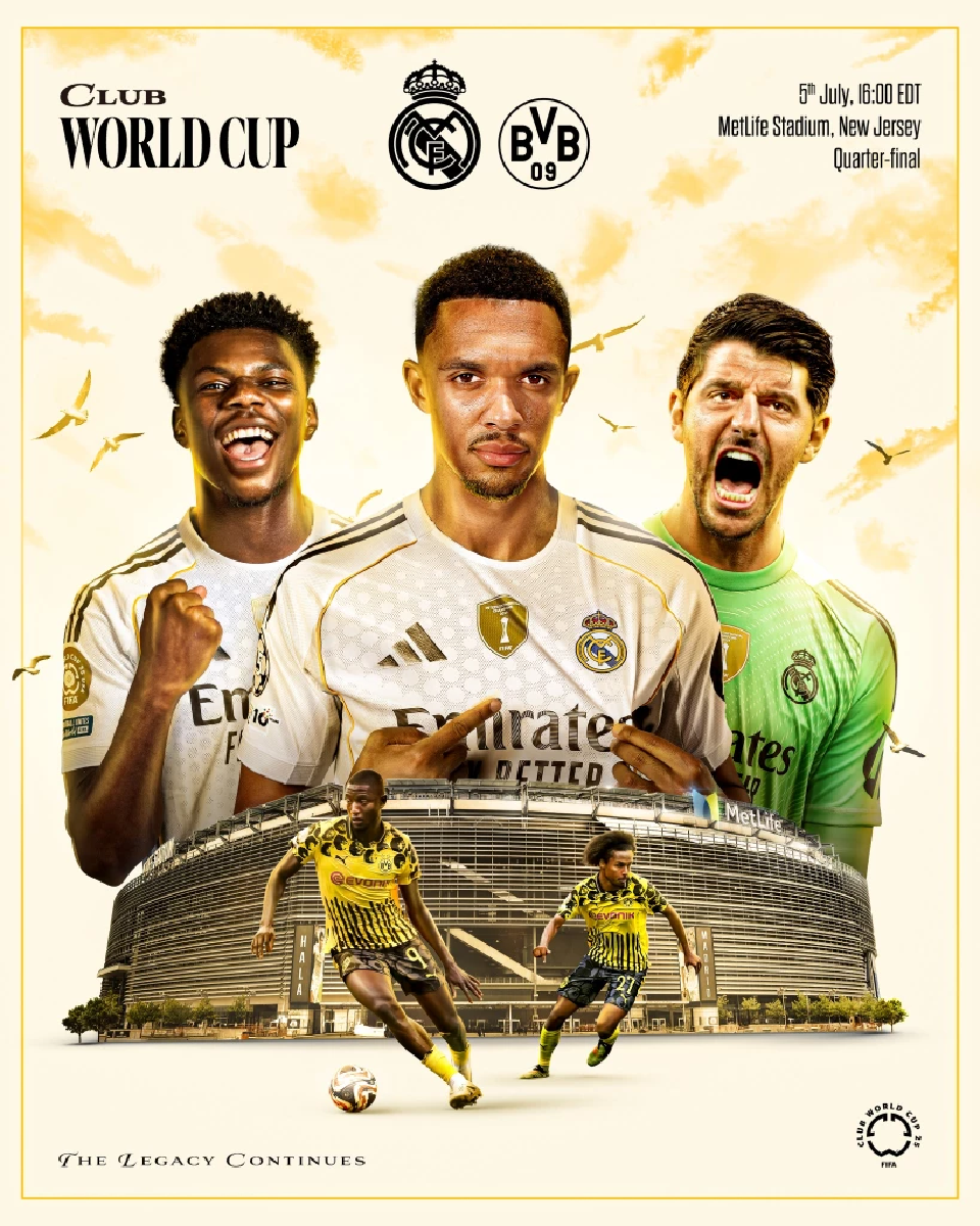 ถ่ายทอดสด เรอัล มาดริด พบ ดอร์ทมุนด์ ดูบอลสดศึกชิงแชมป์สโมสรโลก 03.00 น.