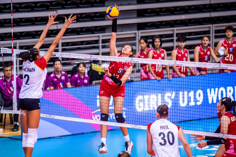 ผลวอลเลย์บอลหญิง U19 ชิงแชมป์โลก ไทยแพ้เยอรมนี นัดสุดท้ายเจอโครเอเชีย