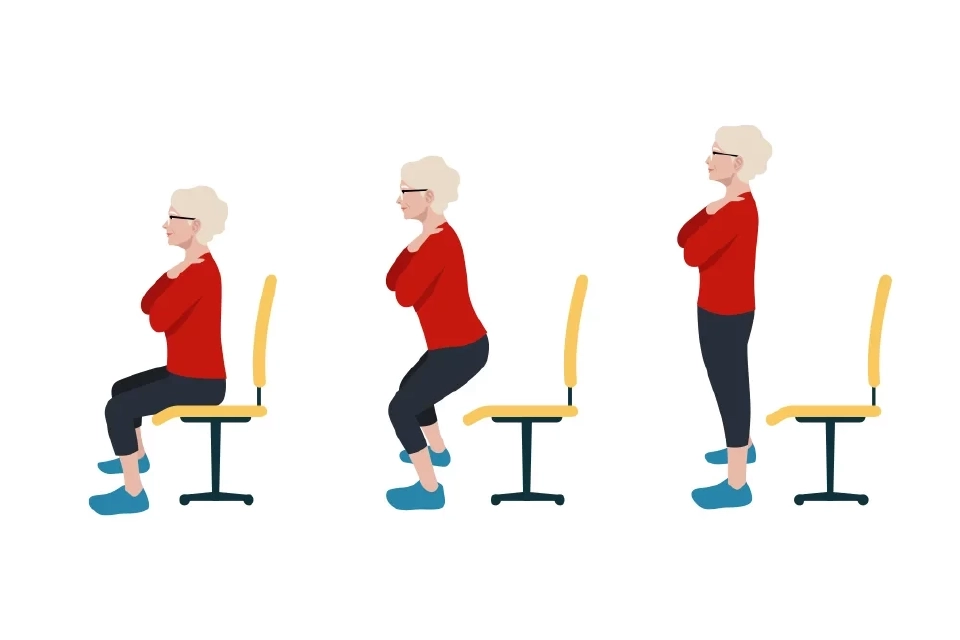 3 ท่าออกกำลังกาย สร้างกล้ามเนื้อ ทรงตัวดี เดินคล่องให้ “ผู้สูงวัย”