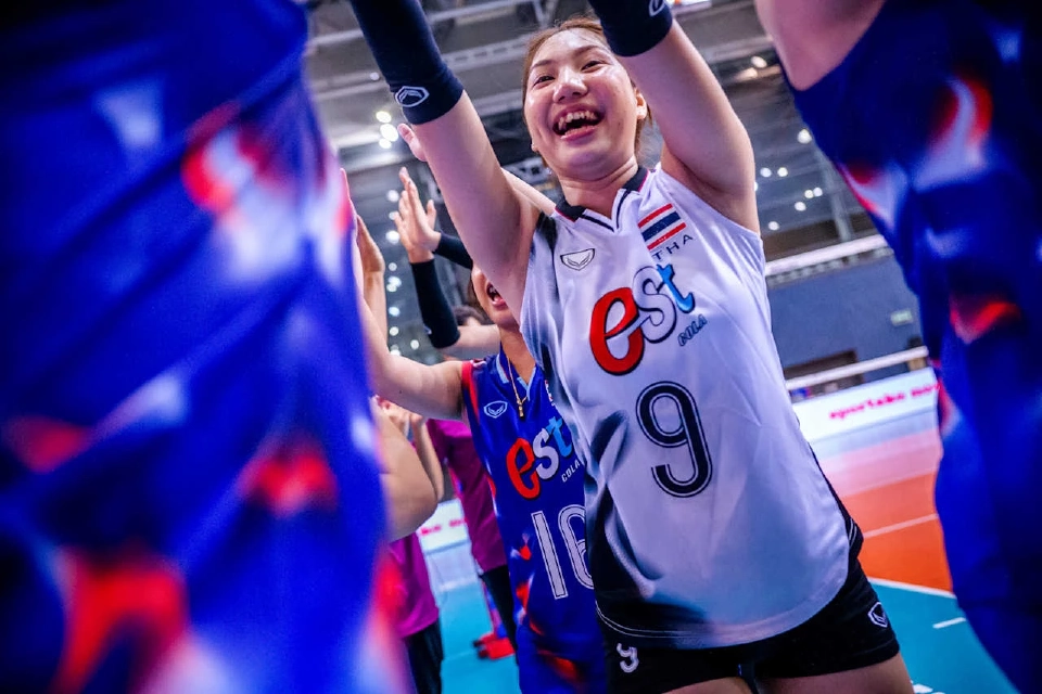 ลิ้งก์ดูถ่ายทอดสดวอลเลย์บอลหญิง u19 \'ไทย vs ไทเป\' ศึกชิงแชมป์โลกวันนี้