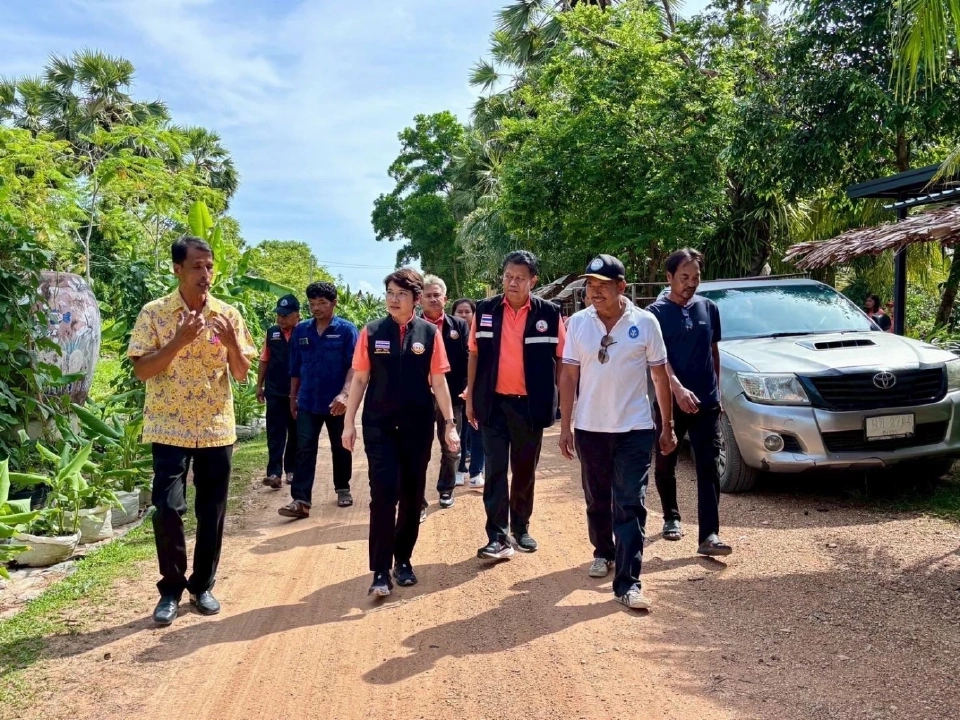 รองอธิบดีกรมพัฒนาที่ดิน ลงพื้นที่สงขลา ติดตามงาน Zero Waste