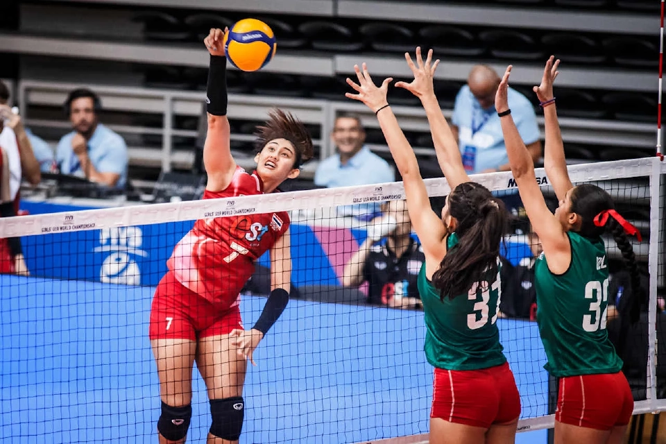 ถ่ายทอดสดวอลเลย์บอลหญิงไทย u19 vs โครเอเชีย u19 ชิงแชมป์โลกคืนนี้ 23.15 น.