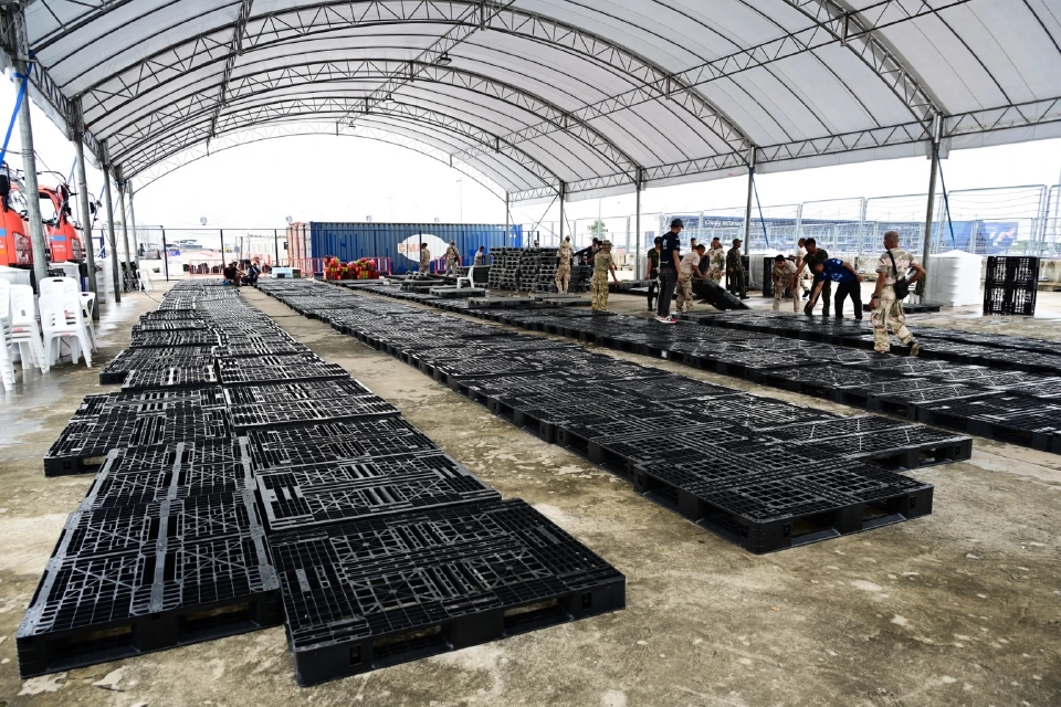 เปิดภาพ 'ช้างอารีน่า' รองรับผู้อพยพหมื่นชีวิต ยามวิกฤตชายแดนไทย-กัมพูชา