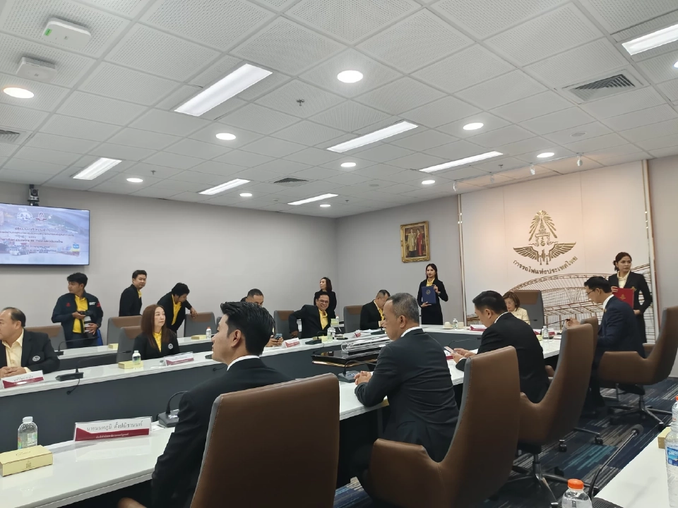 "รฟท.-กทท." ลงนาม MOU อัพเกรดระบบขนส่งตู้สินค้า ดันร่วมทุน PPP ไอซีดี ลาดกระบัง