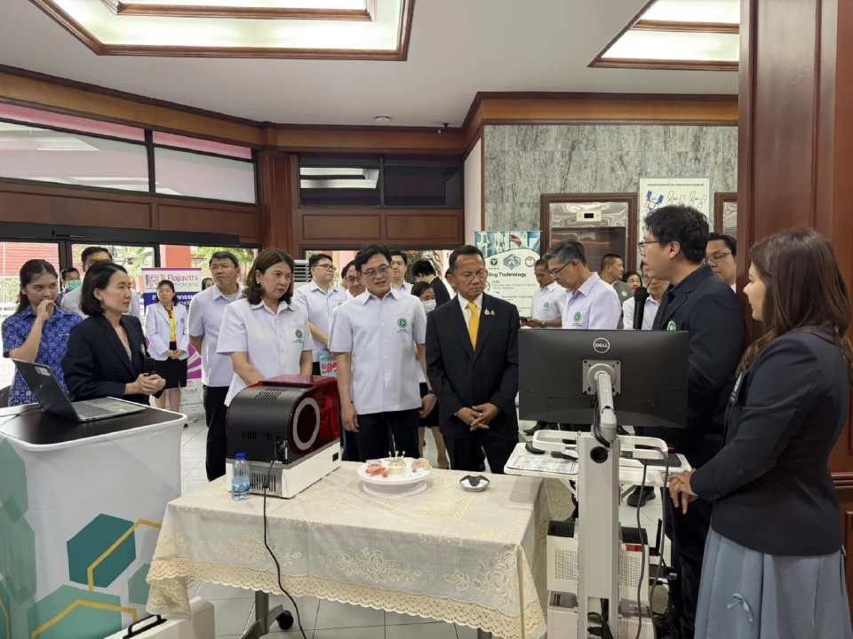 ประกาศ 5 ความสำเร็จ กรมการแพทย์ ใช้เทคโนโลยีการแพทย์ขั้นสูงดูแลคนไทย