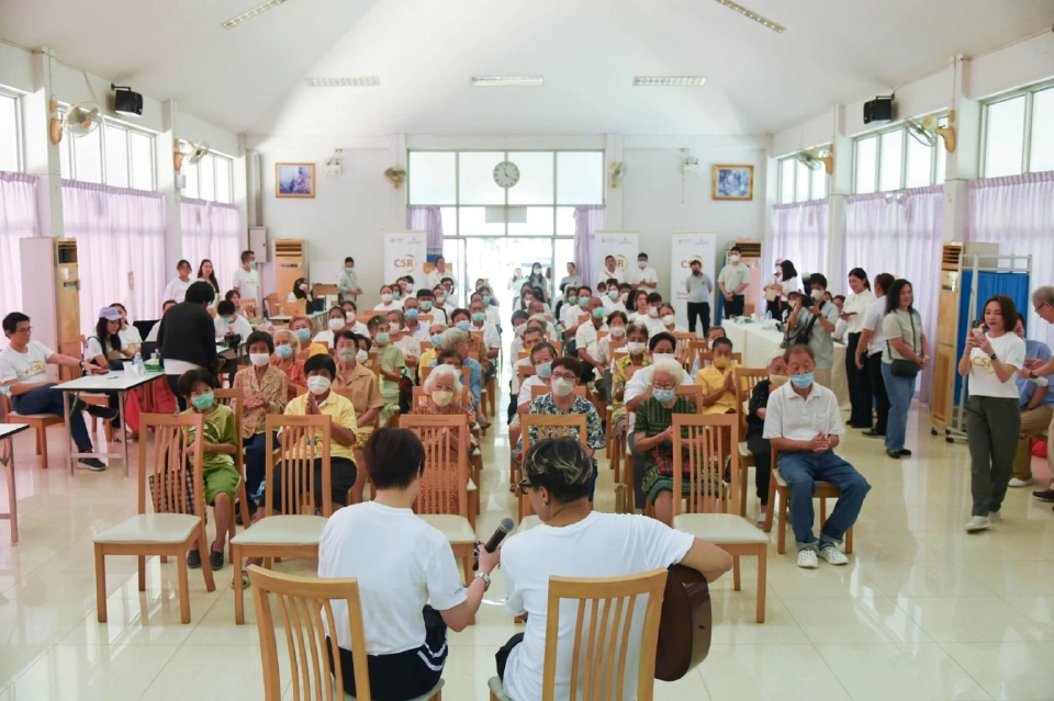 "บำรุงราษฎร์-กรุงเทพประกันภัย" สร้างพลังบวกให้สังคม นำแพทย์อาสาดูแลผู้สูงอายุบ้านบางแค