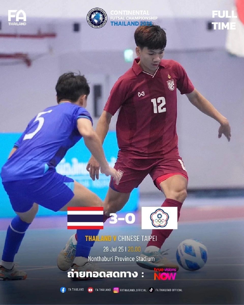 ไทย ชนะ ไต้หวัน 