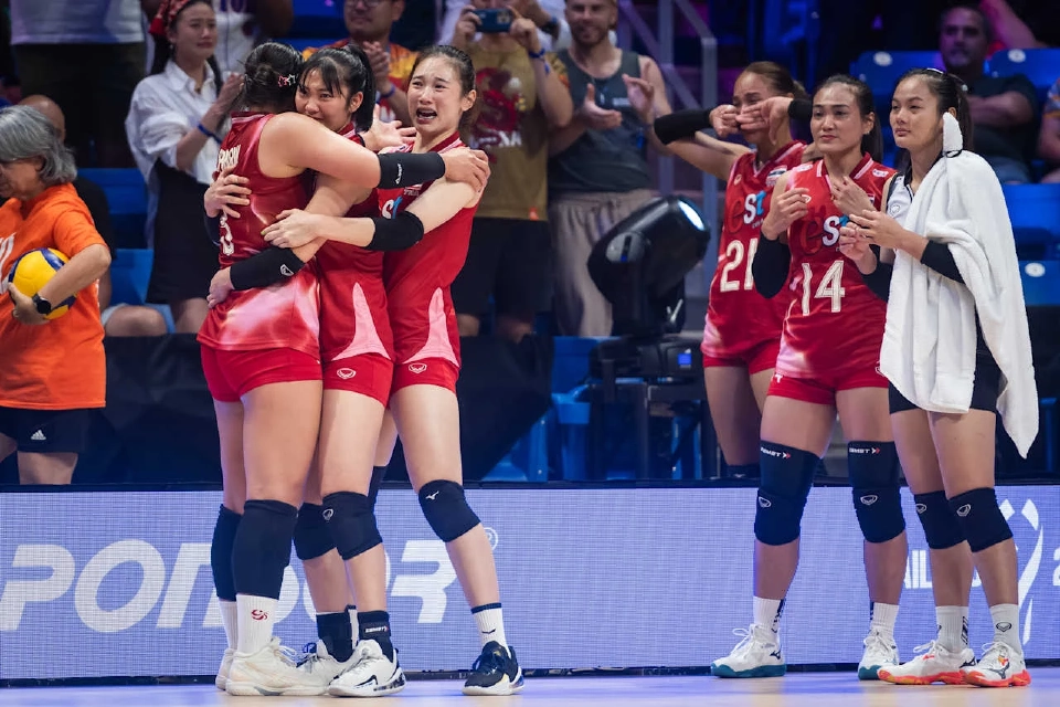 'วอลเลย์บอลหญิงไทย' เฮ รอดตกชั้น VNL คว้าตั๋วเนชั่นส์ลีก 2026