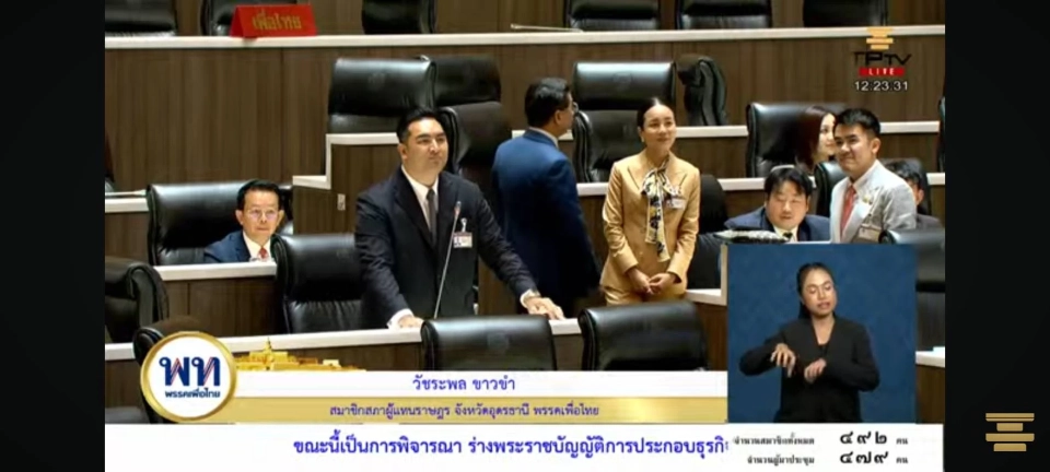 ด่วน มติสภาฯ 253 เสียง เห็นชอบ ถอน ร่าง พ.ร.บ.สถานบันเทิงครบวงจร ออกจากสภาฯ