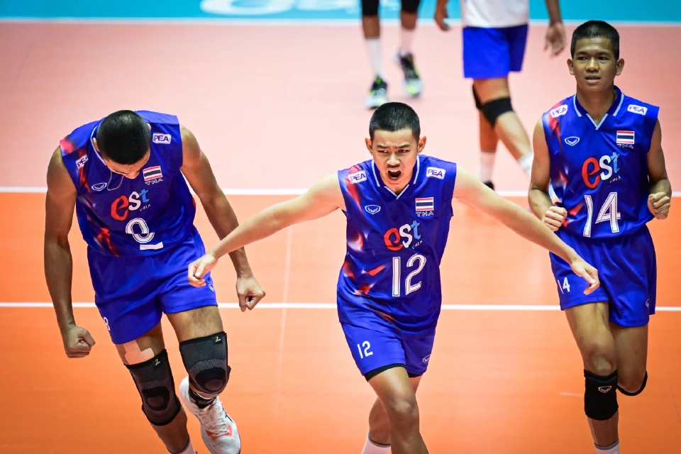 ถ่ายทอดสดวอลเลย์บอลชายไทย U16 vs อุซเบกิสถาน ชิงแชมป์เอเชีย วันนี้ 15.00 น.