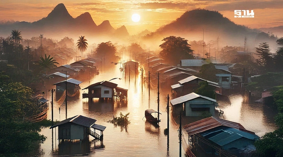 กรมอุตุนิยมวิทยา ออกประกาศฉบับ 8  พรุ่งนี้ 22 ก.ค.68 ฝนตกหนักบางแห่ง ระวังน้ำท่วมฉับพลัน น้ำป่าไหลหลาก