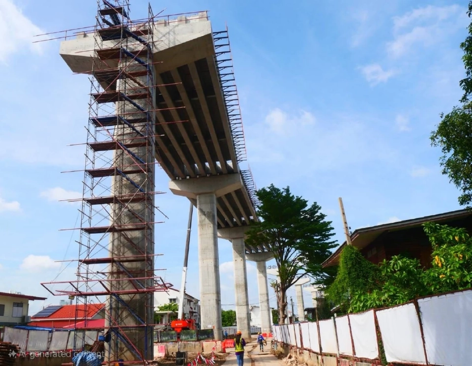 ส่องแผนคืบหน้า สร้าง "รถไฟฟ้าสายสีม่วงใต้-สายสีส้ม" ถึงไหนแล้ว