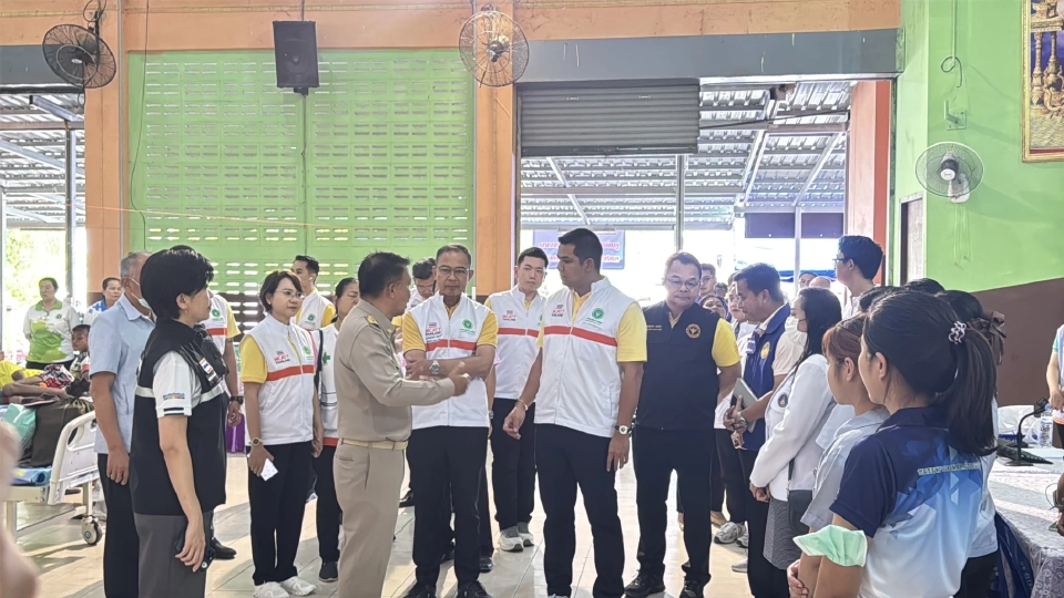 "ชัยชนะ" เร่งจัดส่งรถฟอกไต -รถโมบายสโตรคยูนิต ช่วยเหลือผู้ป่วย