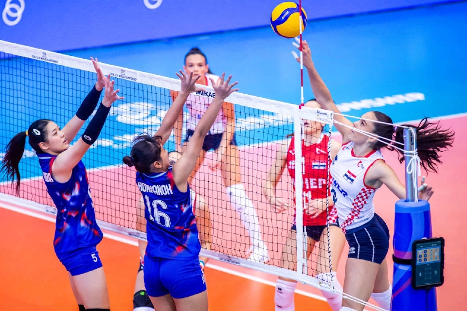 ข่าวดี วอลเลย์บอลหญิงไทย U19 ทะลุเข้ารอบ 16 ทีมชิงแชมป์โลก 2025