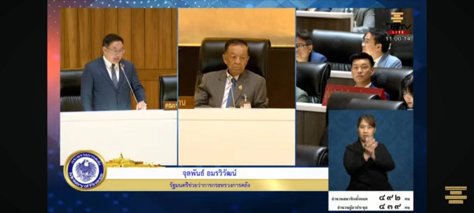 เริ่มประชุมสภาฯ รัฐบาลถอนร่างบันเทิงครบวงจร \'ประชาชน-ภูมิใจไทย\' ค้านทันที