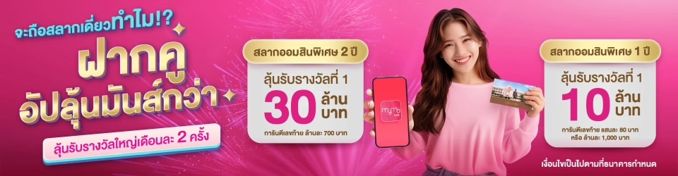 สลากออมสินพิเศษ 1 ปี และสลากออมสินพิเศษ 2 ปี