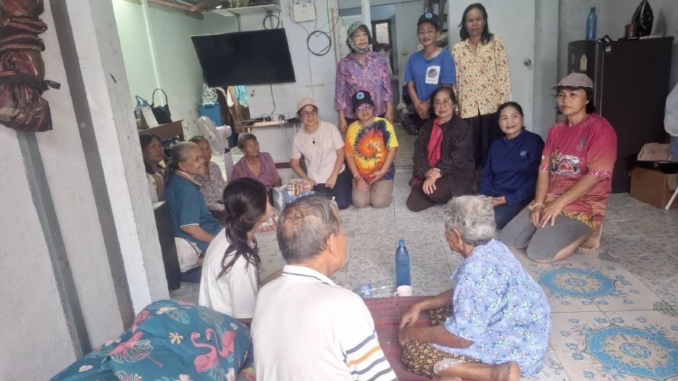 การเคหะฯลงพื้นที่ดูแลกลุ่มเปราะบาง