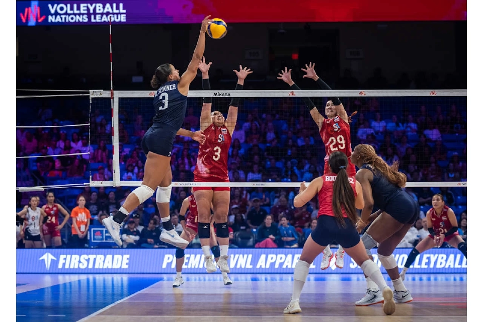 ตารางคะแนน VNL2025 - อันดับโลกล่าสุด หลังวอลเลย์บอลหญิงไทยพ่ายสหรัฐฯ