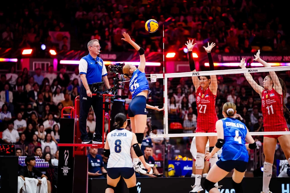 'ญี่ปุ่น พบ ไทย' 29 ส.ค. นี้ 'วอลเลย์บอลหญิงชิงแชมป์โลก' รอบ 16 ทีมสุดท้าย