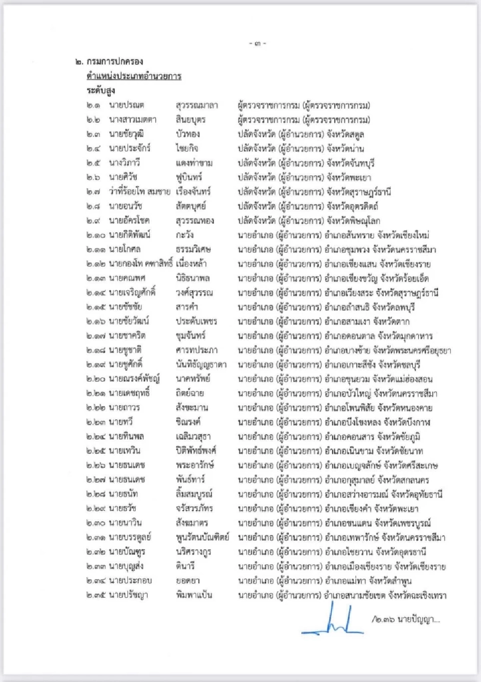 มท.เปิด 208 บิ๊กขรก.เกษียณ ปี 68 "2 รองปลัด -13 ผู้ว่าฯ - 31 รองผู้ว่า"