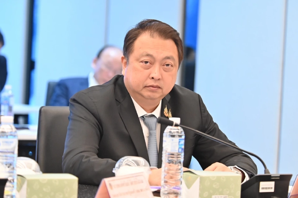 นายสุชาติ ชมกลิ่น รมช.พาณิชย์ เปิดเผยถึงผลการประชุม คณะกรรมการนโยบายและบริหารข้าวแห่งชาติ (นบข.)