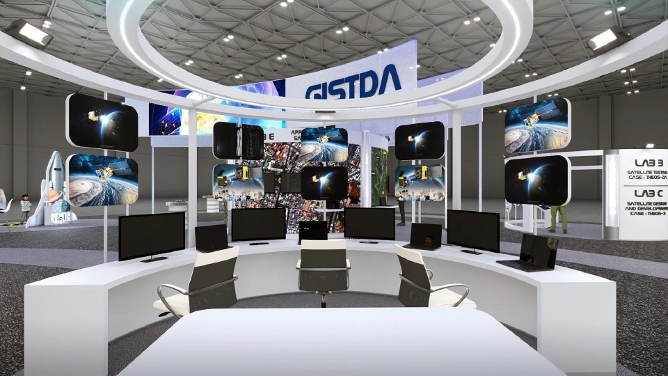 Lab: Satellite Operation บูธ GISTDA | Zone F