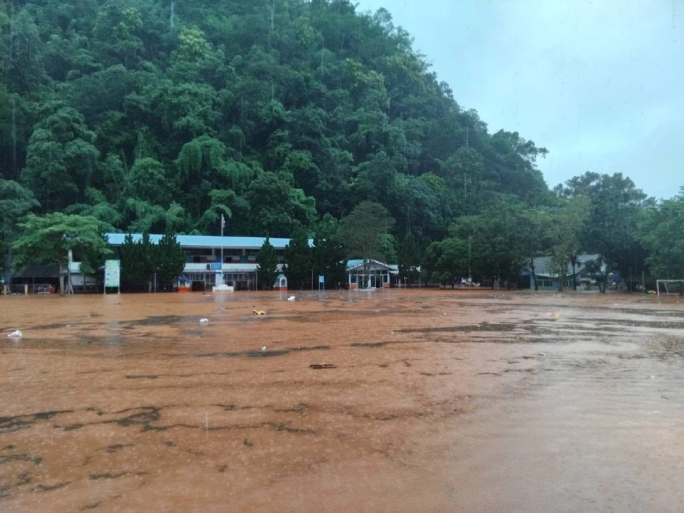 อ.เชียงดาว จ.เชียงใหม่ เสี่ยงน้ำท่วมฉับพลัน 