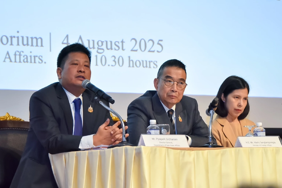 “ไทยไม่ได้เริ่มก่อน” กต. แจงคณะทูตทั่วโลก ปมชายแดนกัมพูชา ย้ำยึดสันติ