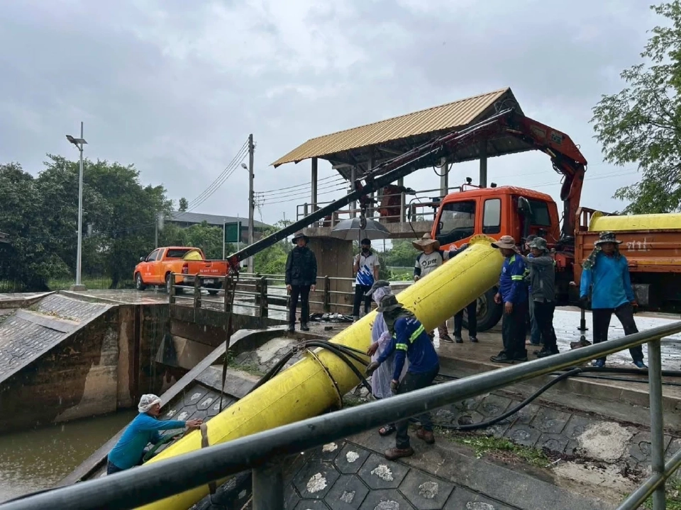 กรมชลฯ ระดมกำลังรับมือฝนเหนือ–น้ำหลาก หลัง “คาจิกิ” สลายตัว