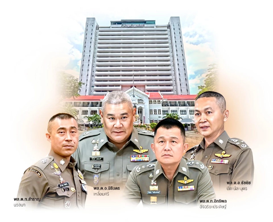 โผแต่งตั้ง-โยกย้าย จัดทัพบิ๊กสีกากี วางตัว“ผบ.ตร.คนที่ 16”