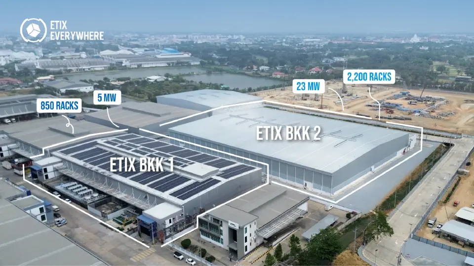 ETIX Everywhere ลงทุนดาต้าเซ็นเตอร์แห่งที่ 2  “ETIX BKK#2” รับกระแส AI พุ่ง