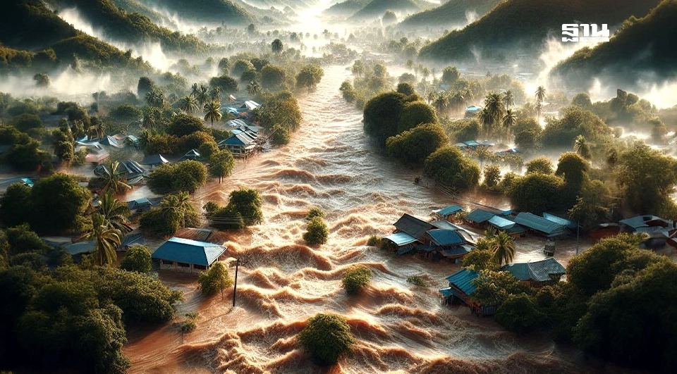 พื้นที่เฝ้าระวังสถานการณ์น้ำท่วมฉับพลัน น้ำป่าไหลหลาก น้ำท่วมขัง และดินโคลนถล่ม