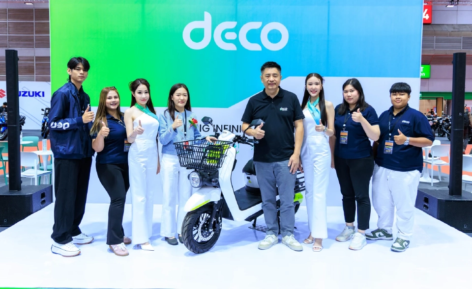 เดโก้ เปิดตัวรถไฟฟ้า 8 รุ่น พร้อมโปรแรงใน Big Motor Sale 2025