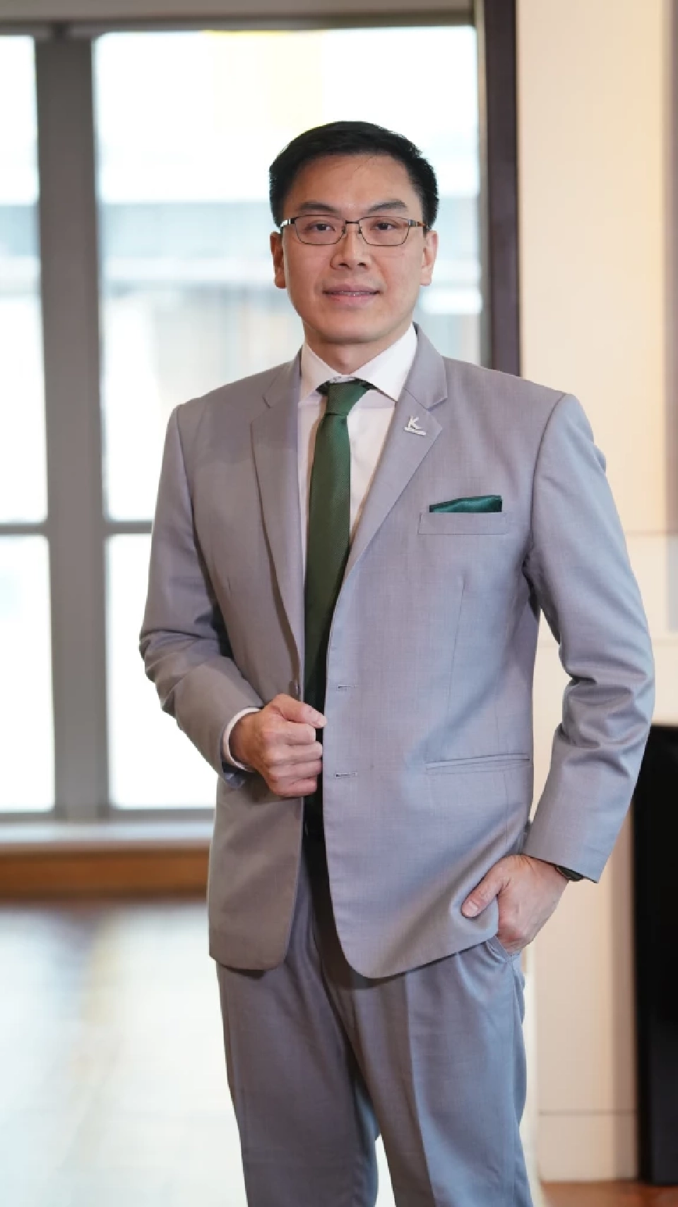 ดร.กรินทร์ บุญเลิศวณิชย์ รองผู้จัดการใหญ่ ธนาคารกสิกรไทย ผู้ดูแลงานยุทธศาสตร์ นวัตกรรม และ ESG