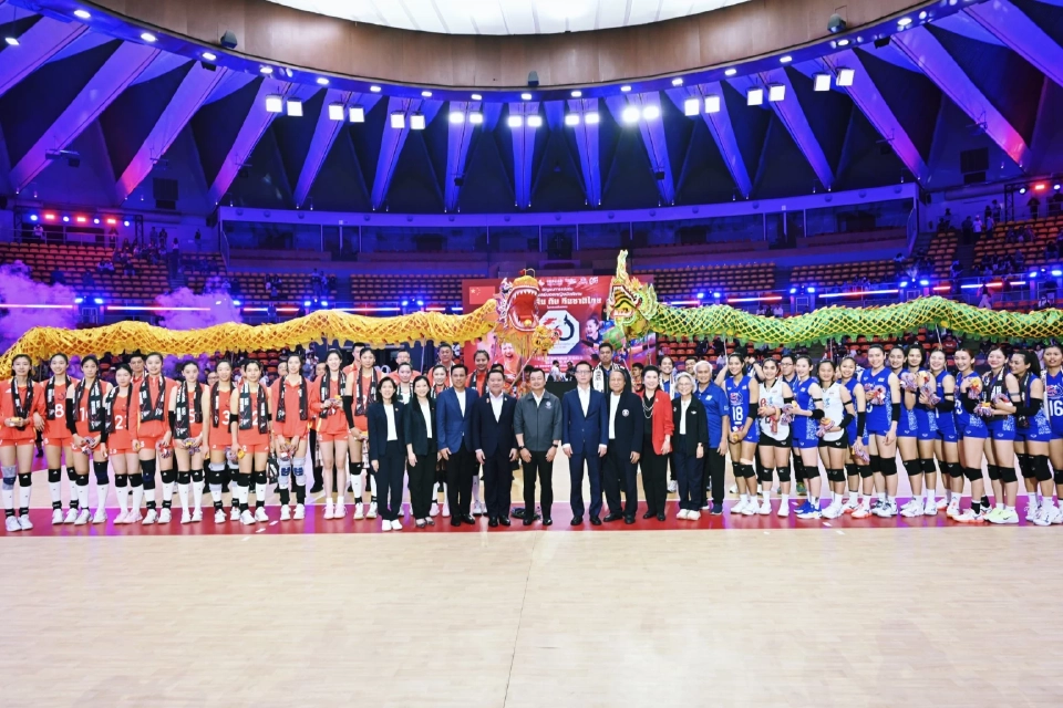 ไทยเบฟ สนับสนุนวอลเลย์บอลหญิงคู่พิเศษ ฉลอง 50 ปี ความสัมพันธ์ทางการทูตไทย - จีน