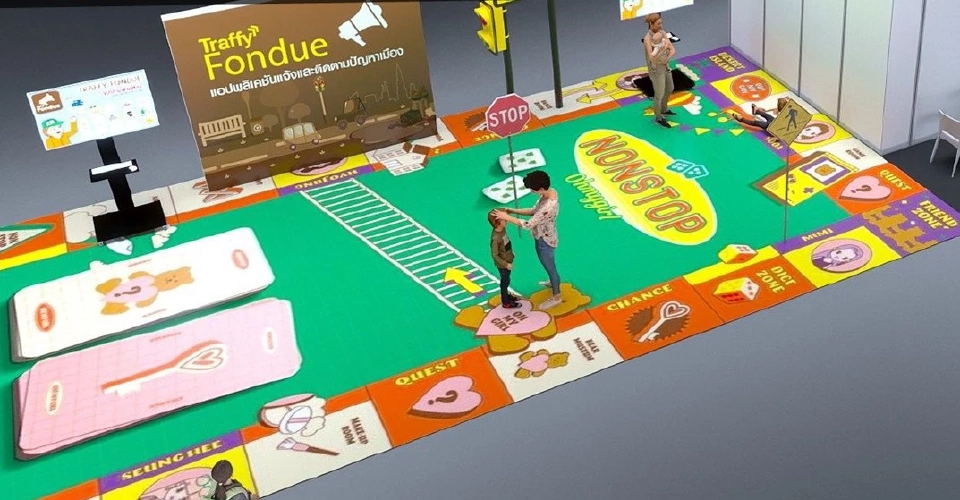 NSTDA x BMA : Giant Board Game บูธ สวทช. | Zone D
