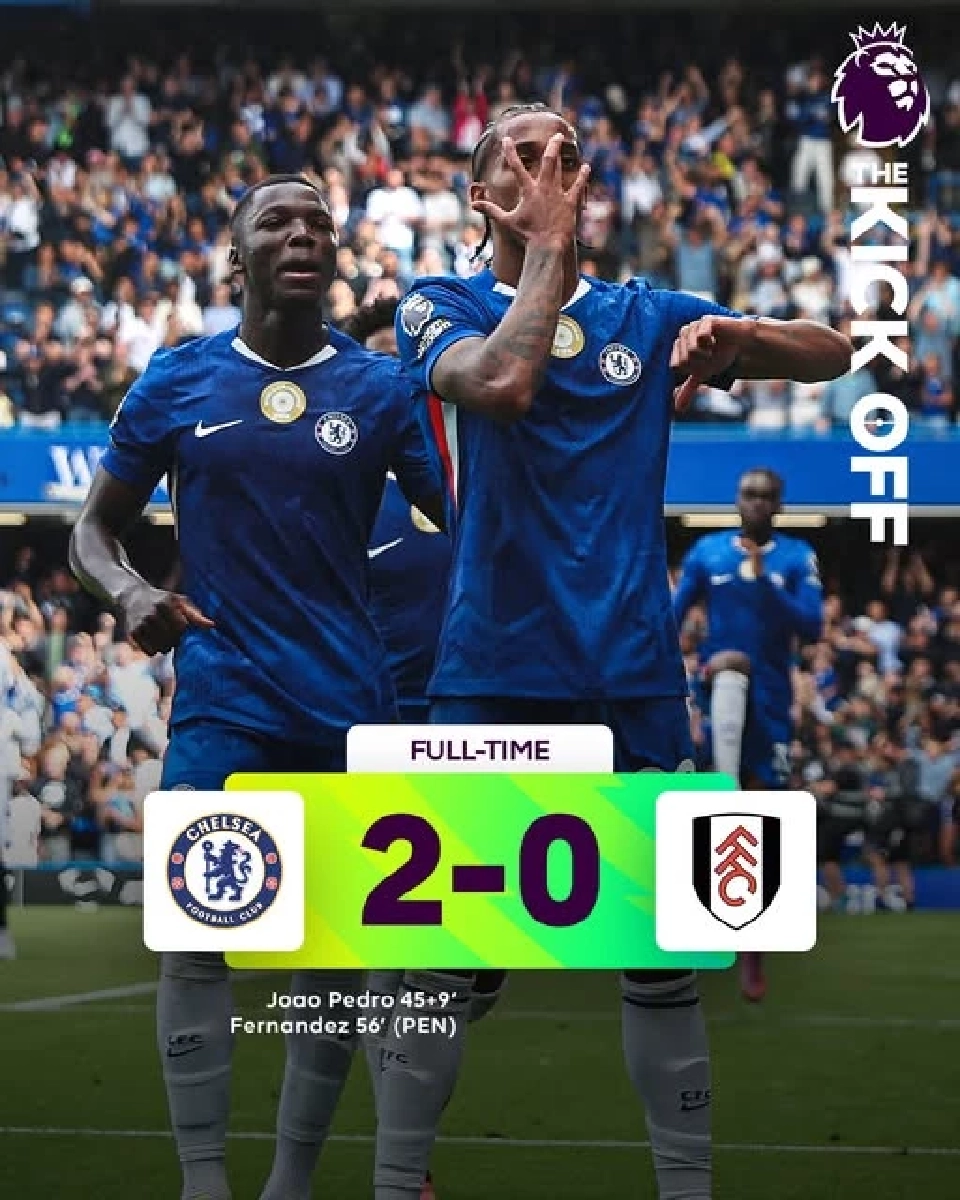  เชลซี เอาชนะ ฟูแล่ม 2-0 