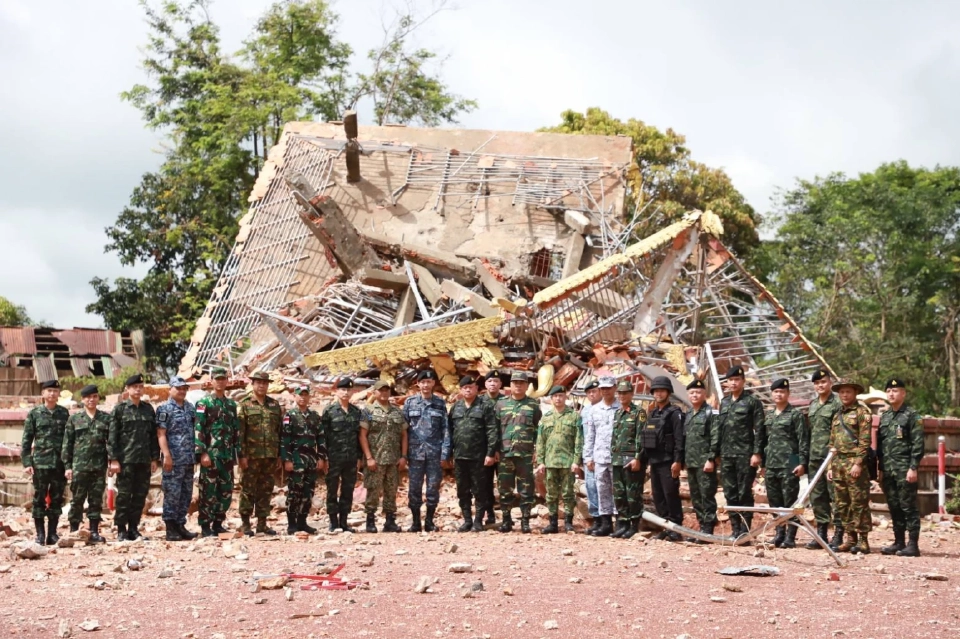 ไทยชิญคณะผู้สังเกตการณ์ชั่วคราว ลงพื้นที่&quot;ช่องอานม้า-ผามออีแดง&quot;  