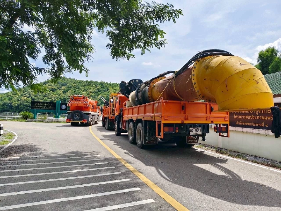 กรมชลฯ เคียงข้างทุกวิกฤต เร่งติดตั้งเครื่องสูบน้ำทั่วไทย รับมือน้ำหลาก ลดเสียหายประชาชน