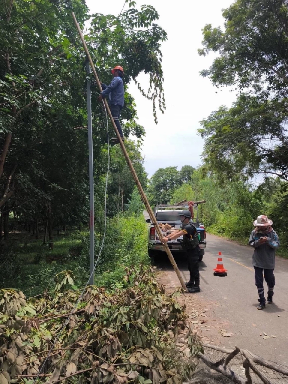  ทรู ตรวจสอบสัญญาณ หลังติดตั้ง Small Cell รับสถานการณ์ชายแดนไทย
