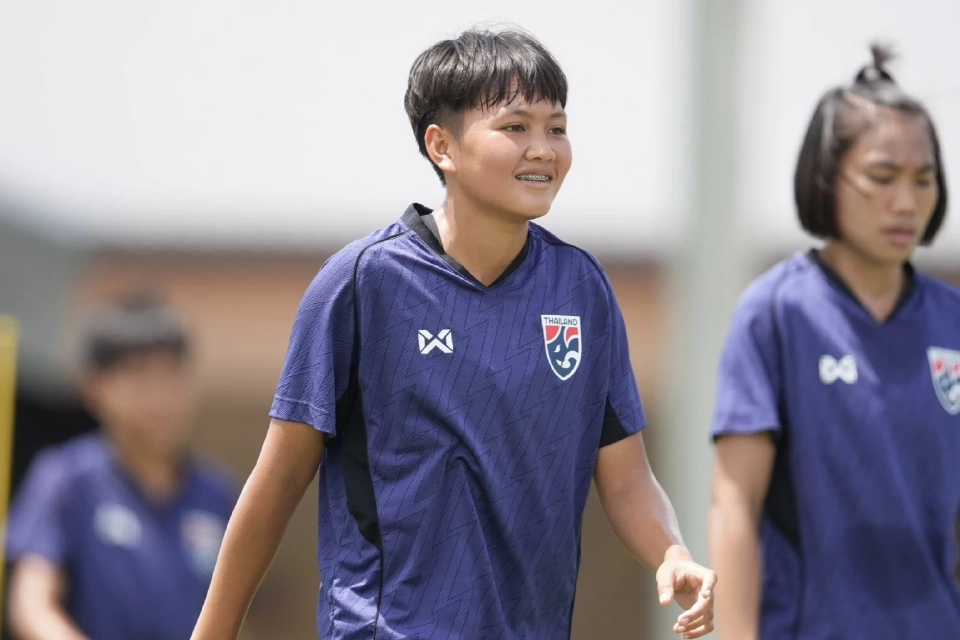 “ณัฐชา แก้วอันตา” กองหลังจากสโมสรฟุตบอลหญิงจังหวัดชลบุรี 