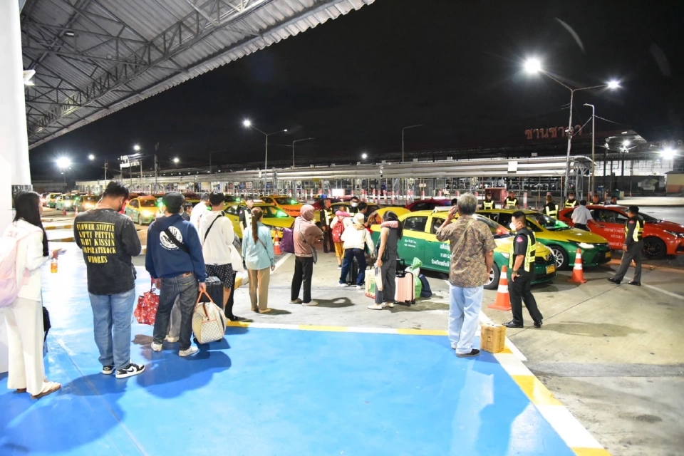 เริ่มแล้ว "บขส." ย้ายจุดบริการแท็กซี่รับ-ส่งผู้โดยสาร "หมอชิต 2"