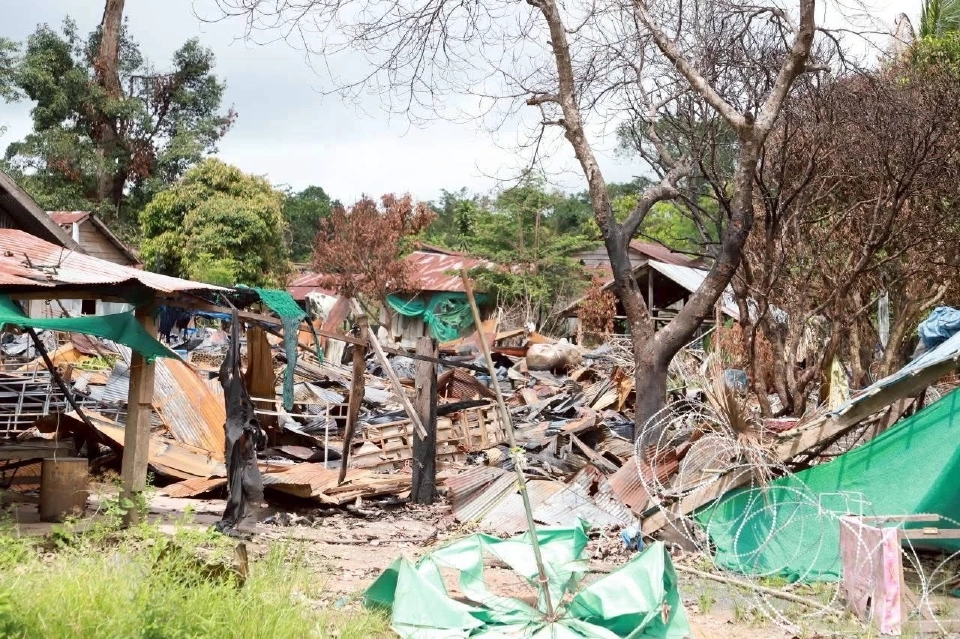 คณะผู้สังเกตการณ์ฯลงพื้นที่&quot;ช่องอานม้า-ผามออีแดง&quot;  