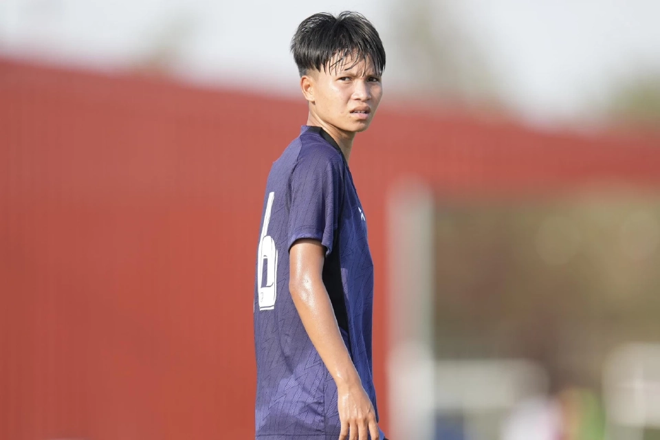 “ปวริศา เกรัมย์” กองหลังจากสโมสรมหาวิทยาลัยเกษมบัณฑิต เอฟซี